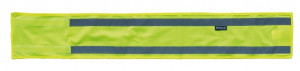 Banda reflectoare Wowow galben appr. 15x95cm, w. hook and loop fastener