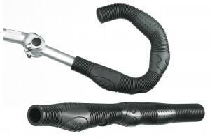 Bar Ende Humpert X-ACT Ergo-Vario black, 22 x 410 mm, in pairs