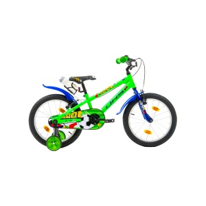 Bicicleta Copii DHS Football - 18 Inch, Verde