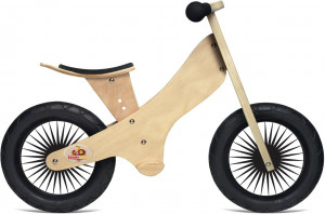 Bicicleta copii Kinderfeets Retro Naturel 12"