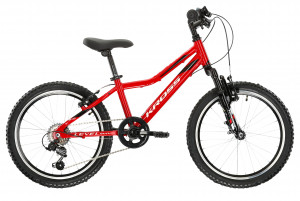 Bicicleta copii Kross Level 2.0 M 20S red/ black/ white/ glossy