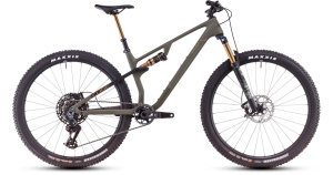 Bicicletă CUBE, AMS One11 C:68X TM 29, Dusty Olive, GOLD 2025 - 29"