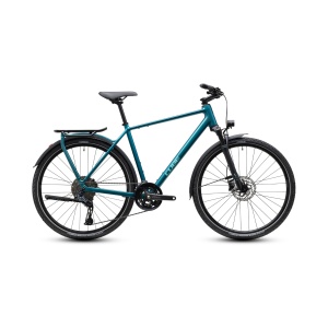 Bicicleta Cube Kathmandu, EXC, Metallicpetrol Sea 2027 - 28"