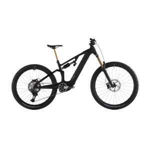Bicicleta Electrică Cube AMS HYBRID 177 C:62 AT 600X, Carbon GOLD, 2026 - 29"