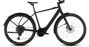 Bicicleta Electrică Cube EDITOR HYBRID PRO 400X FE, Coal PRISM, 2026 - 50 cm