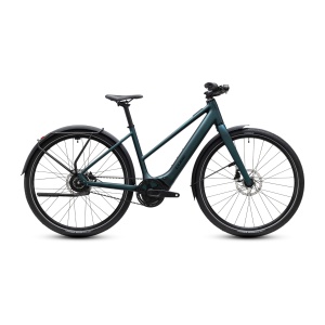 Bicicleta Electrica Cube Editor, Hybrid SLX 400X Fe Trapeze, Glitterteal Black 2027 - 28"