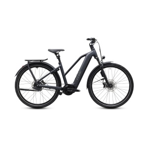 Bicicleta Electrica Cube Kathmandu, Hybrid Deluxe EXC 800 Trapeze, Stealthgrey Grey 2027 - 28"