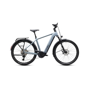Bicicleta Electrica Cube Nuride Hybrid, EXC 800, Seagrey Black 2027 - 28"