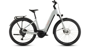 Bicicleta electrica Cube NURIDE HYBRID PERFORMANCE 600 Easy Entry, Desertstone GREY, 2026 - 28"