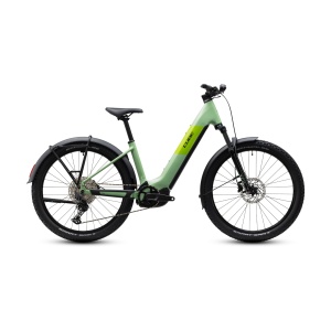 Bicicleta Electrica Cube Reaction, Hybrid ONE 720 Fe Easy Entry, Cactus Black 2027 - 27.5"