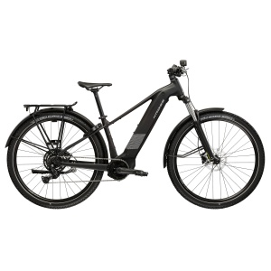 Bicicleta electrica Kross Influx Suv Hyb 2.0 600 27,5" negru/argintiu mat