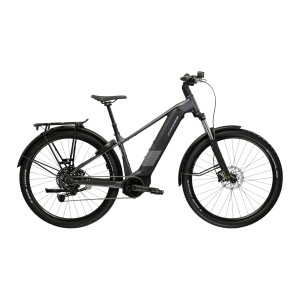 Bicicleta electrica Kross Influx Suv Hyb 3.0 800 27,5" grafit/argintiu mat