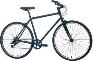 Bicicleta Fairdale Lookfar negru mat
