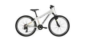 Bicicleta Kross DUST JR 1.0, 24", 8 viteze, Alb