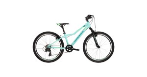Bicicleta KROSS LEA JR 1.0 24" celadon / green / mint / glossy