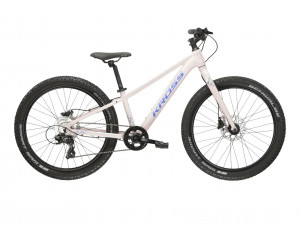 Bicicleta Kross Lea Jr. 2.0, roti 24 inch, pink / purple / glossy