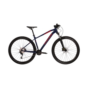Bicicleta Kross Level 2.0 navy blue / red / glossy