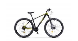 Bicicleta PEGAS Drumet M, Negru VERDE-Acid, 29"