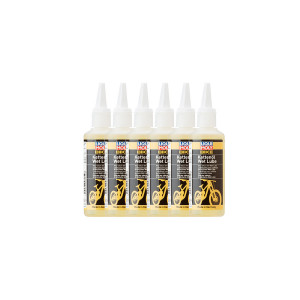 Bike chain oil wet lube, 100 ml, box with 6 bottles (PU = 6 pieces)