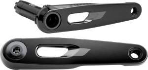 Brate angrenaj pedalier SRAM Rival E1, 175 mm, aluminiu, negru