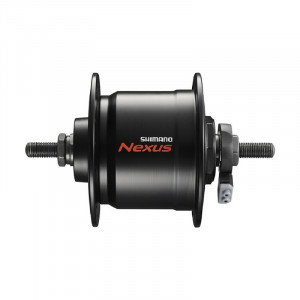 Butuc cu dinam Shimano nexus DH-C3000-2N-NT 6v/2.4w 36h 100x140mm e2 terminal incl. SM-DH10 negru
