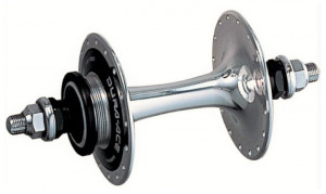 Butuc spate Shimano Dura Ace HB-7600, large, 28H, 120*164mm, ax cu filet pe ambele parti