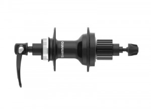 Butuc spate Shimano FH-MT401-B, 32H, 12V, old 141mm