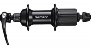 Butuc spate Shimano FH-RS400 32h 10/11v QR Negru