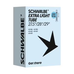 Camera Schwalbe Scv19-el Extra Light 27.5/28/29 (40/62-584/635) IB Black 40mm