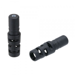 Cap bowden schimbator Jagwire (BOT976) "ptr, biciclete pliabile" plastic negru diametru 4mm
