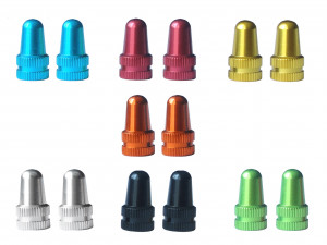 Capace ventil M-Wave aluminiu anodizat