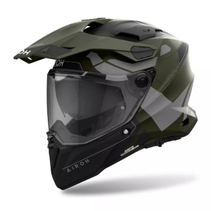 Cască Airoh Commander 2 Reveal, Verde Military