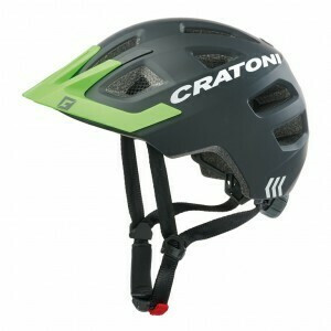 Casca Cratoni Maxster Pro (Kid) BLACK/NEONGREEN MATT