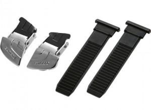 Catarama + Chinga Shimano pentru pantofi Ciclicm SH-M230L Negru & Agrintiu/Negru