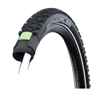 Cauciuc SCHWALBE Smart Sam Plus Perf DD - 26x2.25 (57-559) HS624 B/B-SK+RT, GreenGuard Addix 67EPI 35B - Sarma