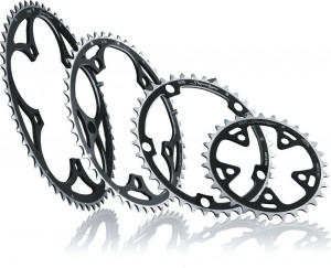 Chain ring Miche Supertype BCD 135CA outside 46 d. black 9/10 v. Campagnolo