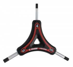 Cheie hexagonala Y-hex Unior RED, 4, 5 AND 6mm, 1781/2HX-US