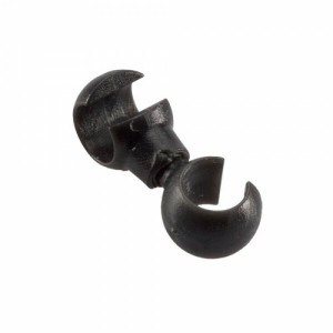Clema dubla rotativa ptr.bowden, Jagwire (CHA088) plastic, neagra OEM