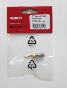 Conector Ashima RT-SH-HEF-ST pentru franele hidraulice Shimano
