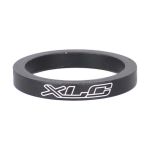 Cuvetarie XLC A-head spacer black, 5mm, 1"