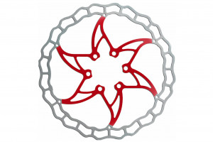 Disc frana Ashima ARO-09 160mm Super Light rosu