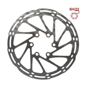 Disc frana eWheel EWD002 140mm, 6 gauri Negru