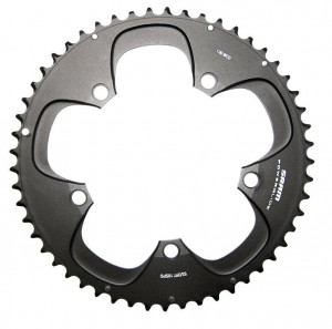 Foaie angrenaj Sram Road 34 Z. aluminiu, negru