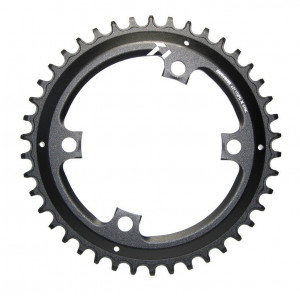 Foaie angrenaj Sram X-Sync Apex1 11V, 44T, asimetric, aluminiu, negru, 110mmLK