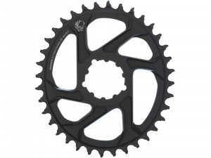 Foaie angrenaj X-SYNC 2 Oval 36T Direct Mount 3mm Offset Boost Alum Eagle Black