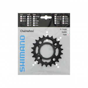 Foaie Shimano FC-M391 22T neagra cu protectie