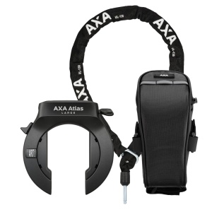 Frame Lock Set AXA Atlas Retractable Incl. Ulc130, Bag, Key Retractable