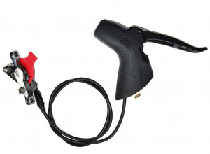 Frana pe disc fata Sram Force CX1, stanga, fara disc, cablu 950mm