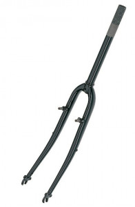Furca MTB 28" black 1" 185mm/70mm