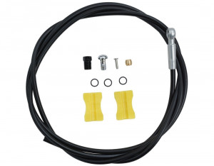 Furtun Shimano SM-BH90-SBLS 1700 mm negru conector drept pe maneta
